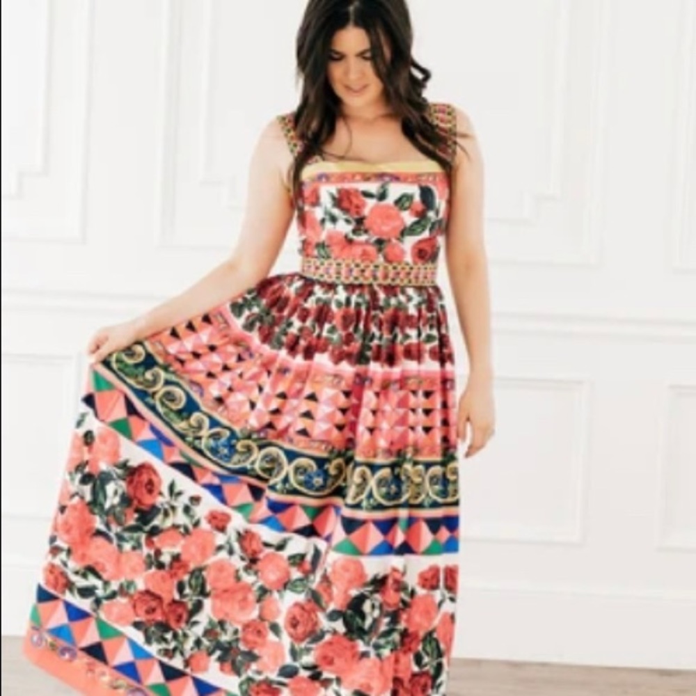 Shabby Apple Italia Maxi Dress